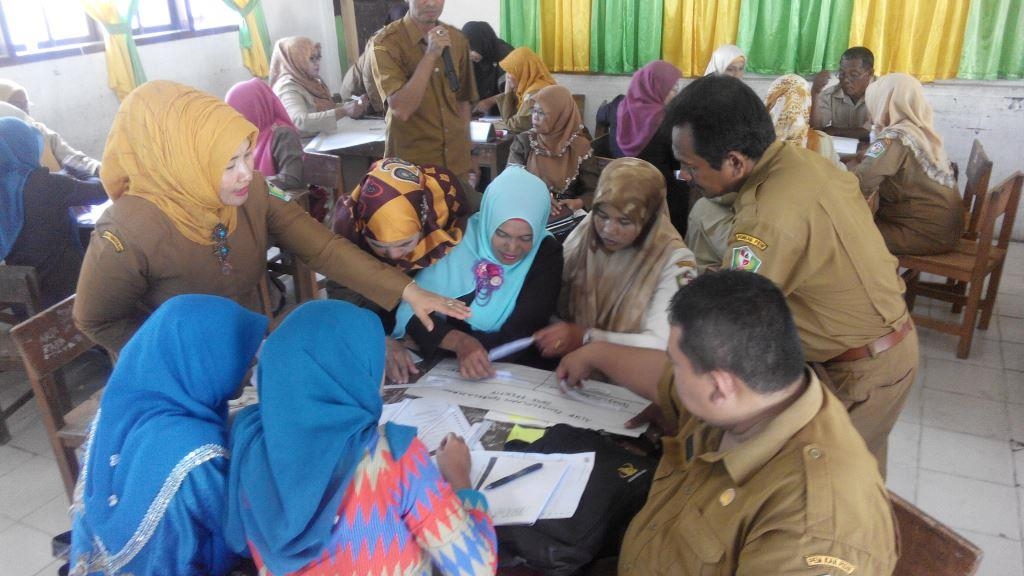 Gugus Lameue Sakti Latih Guru   Guru Sulit Integrasikan Muatan Pembelajaran ke Dalam Tema