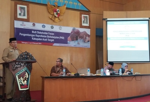 Konsultasi PKB DPRK Aceh Tengah Ingatkan,  Anggaran Pelatihan Guru Perlu Ditambah