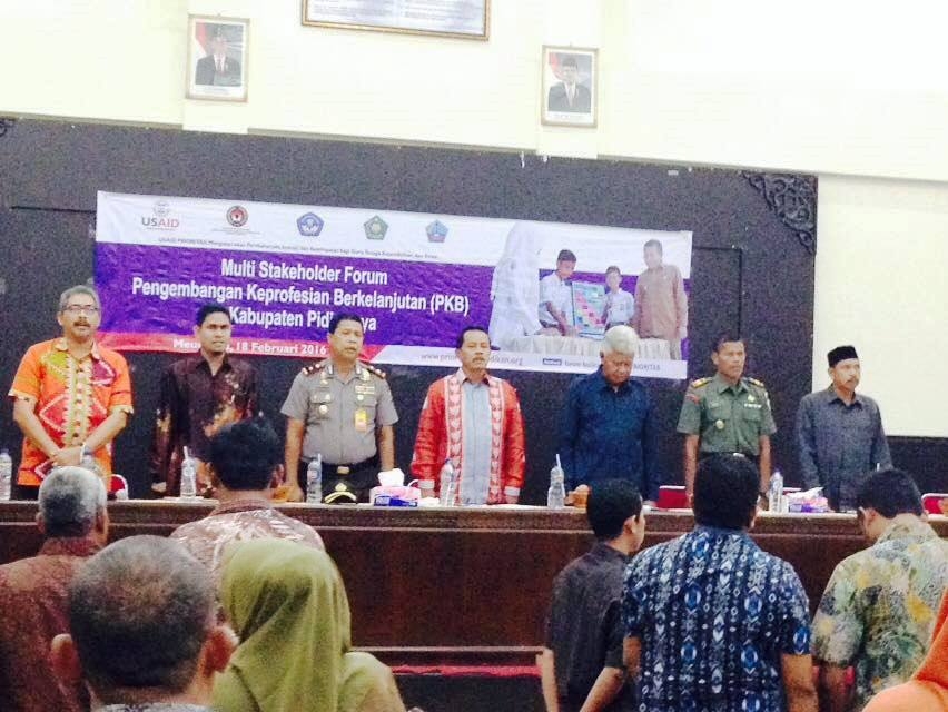 Konsultasi Publik  Perencanaan Pengembangan Karier Guru Sesuai Kebutuhan