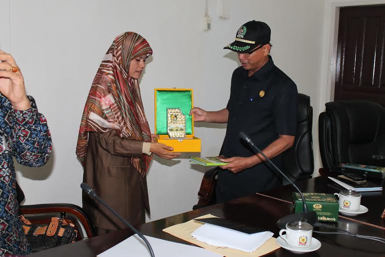 KOMISI B DPRD LANGKAT TERIMA KUNKER DPRD SERDANG BEDAGAI