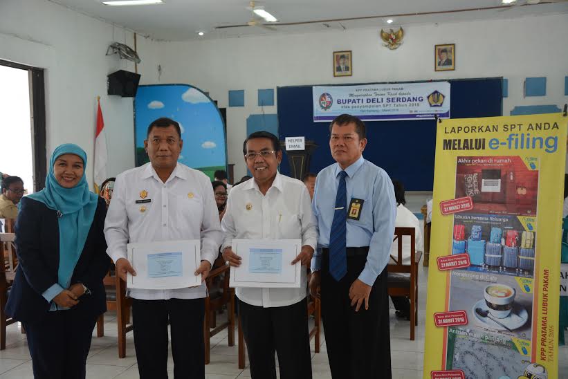 ASN Deliserdang Sampaikan SPT Tahunan PPH  Online Lewat E-Filling