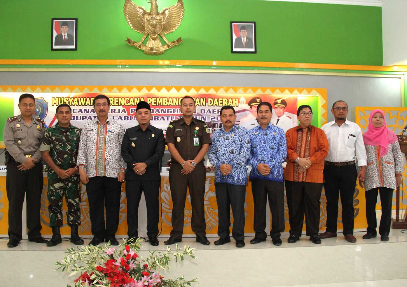 Wabup Labuhanbatu Buka Musrenbang