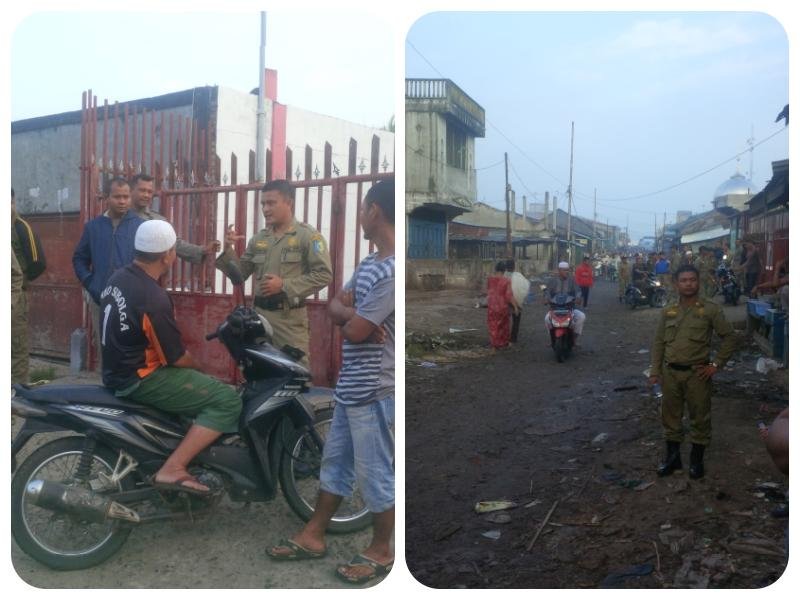 Penertipan Pedagang  Timgab Terus Pantau Satu Minggu Kedepan