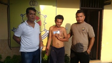 Riko Diringkus  Peras Sopir Truk