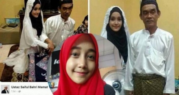 Cewek ABG Dinikahi Kakek 66 Tahun