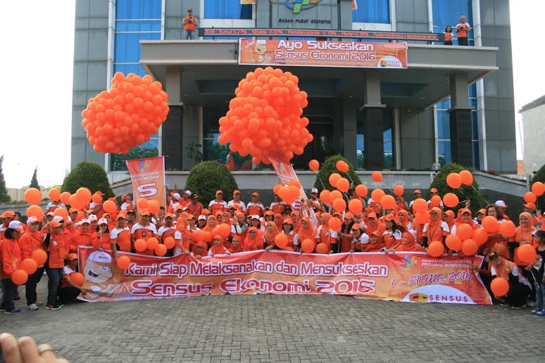 BPS Sumut Akan Data Sensus Ekonomi Hingga12 Ribu Petugas