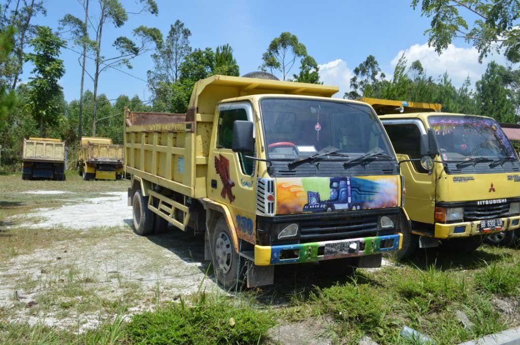 Polres Humbahas Hentikan Operasi Penambangan Galian C