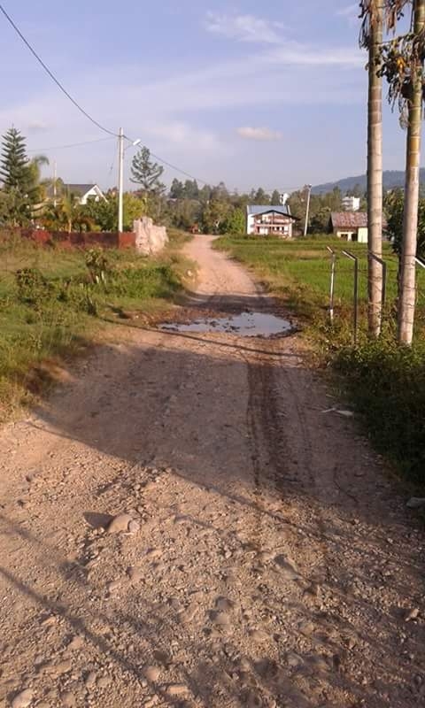 Warga Minta Jalan Porang Ayu Di Aspal