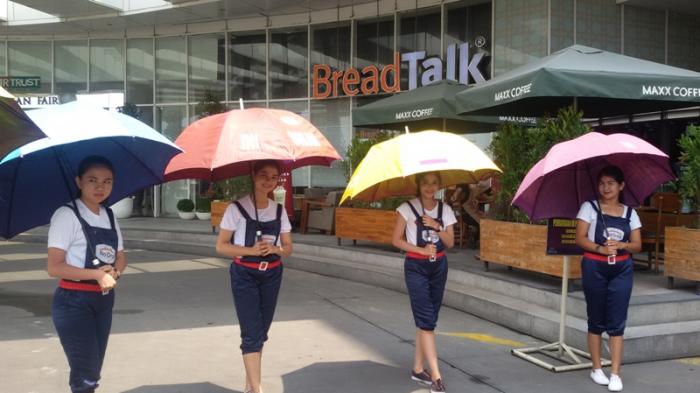 Ojek Payung Hadir Di Medan