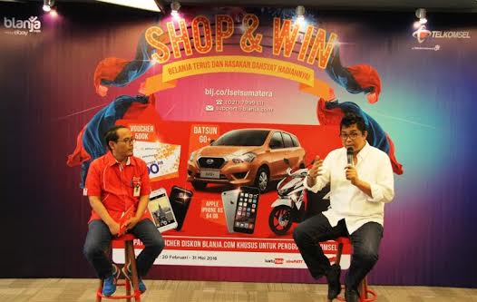 Telkomsel Jalin Kerjasama Dengan Blanja.com