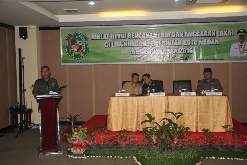 Pemko Medan Gelar Diklat Reviu RKA