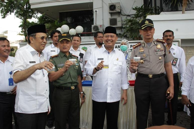 6 Pejabat Pemko Medan Tes Urine