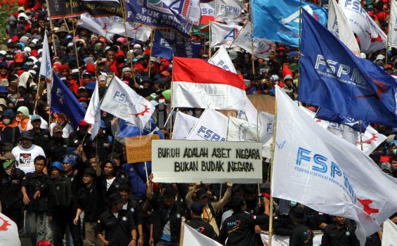 Titik Kawasan Unjuk Rasa Buruh Jelang May Day