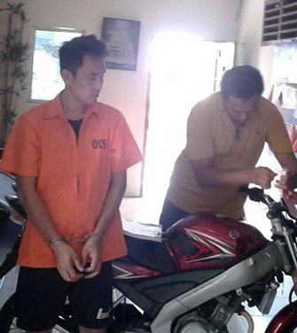 Fery Frandika Nekat Curi Sepmor