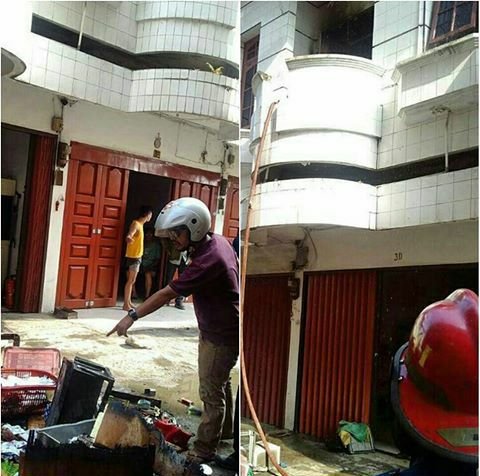 Ruko Hangus Terbakar Bayi 1 Tahun Tewas