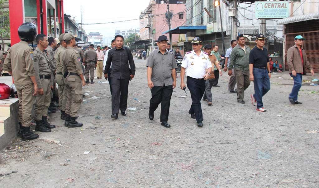 Akhyar Pantau SKPD Terkait Pulihkan Kawasan Sutomo