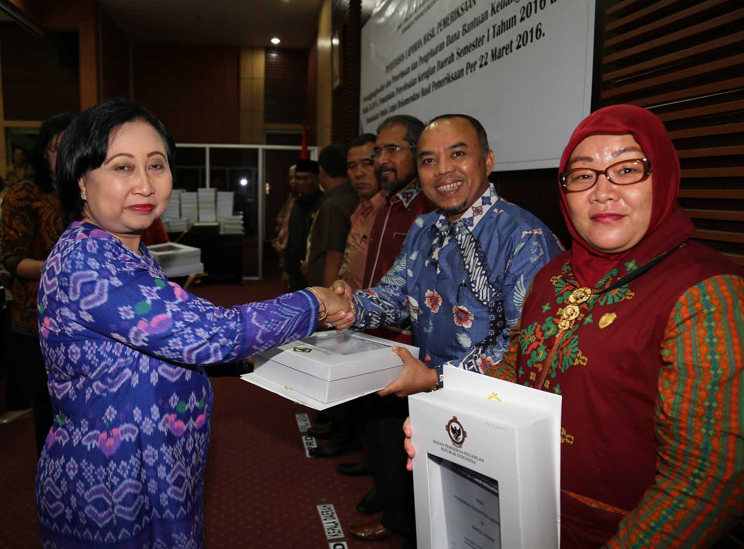 Wakil Bupati Labuhanbatu Terima LHP BPK Perwakilan Provsu