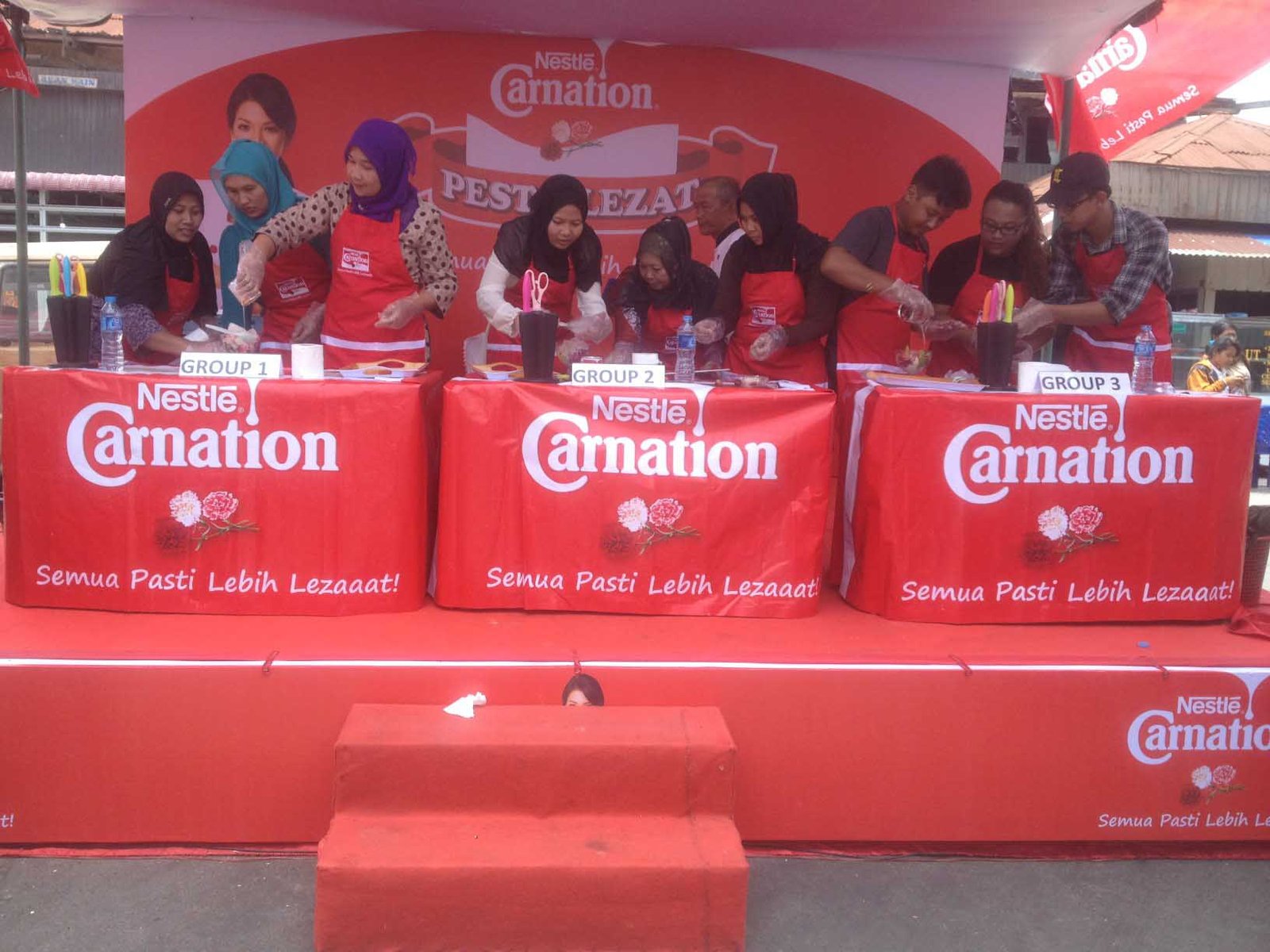 Carnation Nestle Gelar Pesta  Lezat Minum Susu di Kabanjahe