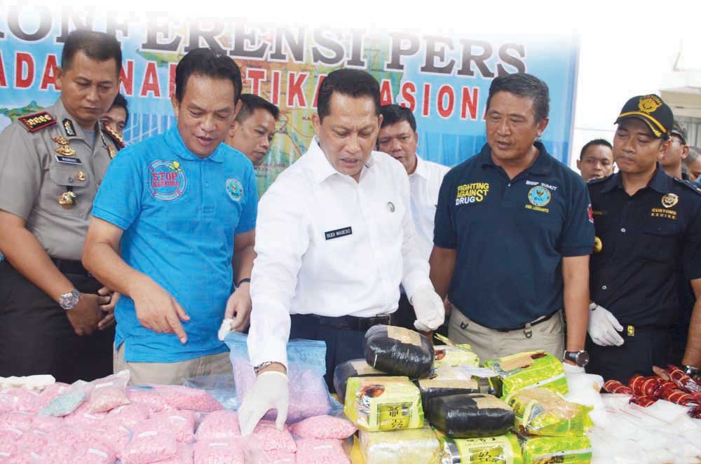 BNN Pusat Lakukan Penggerebekan, Sabu Dikendalikan Dari Jaringan Narkoba Tiongkok