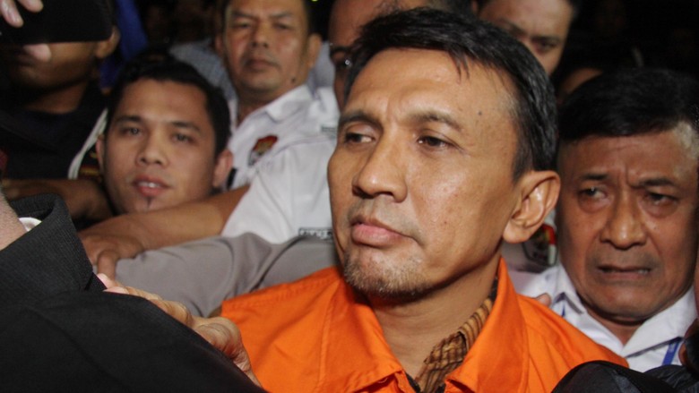 Gatot Dieksekusi ke Sukamiskin