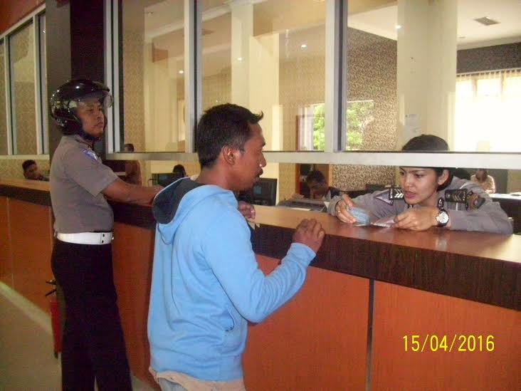Kinerja Samsat Stabat Diancungin Jempol