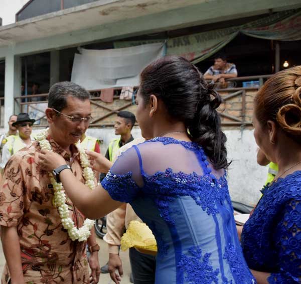 Pedagang K5 Pasar Gambir Blok A Adakan Syukuran Pedagang Jangan Takut Mencari rezaki