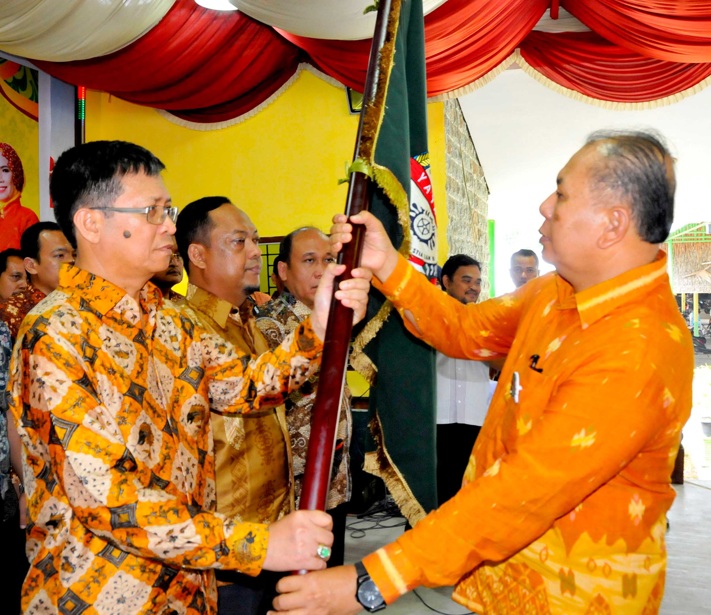 Bupati Soekirman Lantik Kepengurusan Satgas Kepamongprajaan Sergai