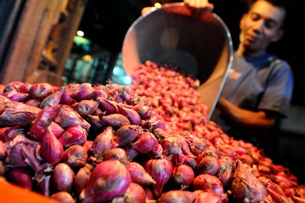Harga Bawang Merah di Medan Masih Tinggi