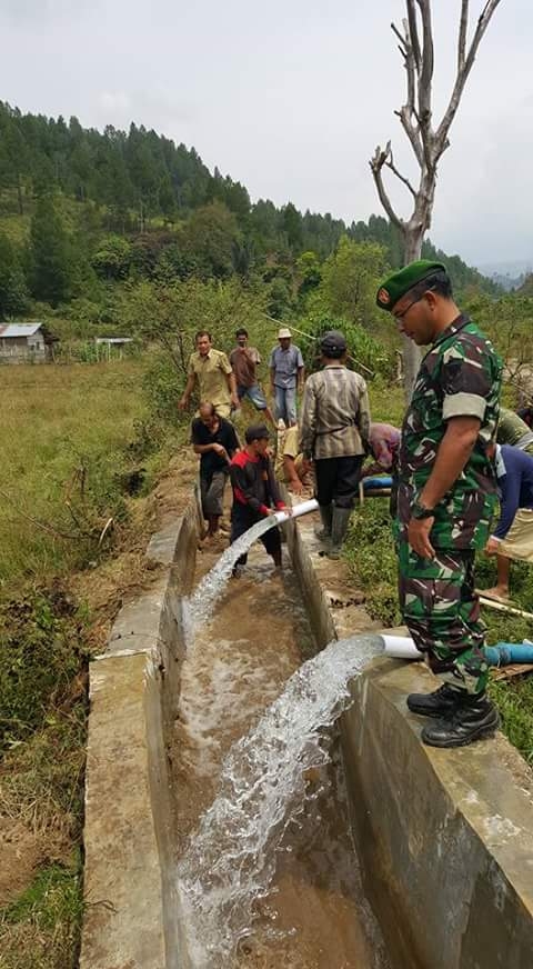 Distan Gayo Lues Pasang Mesin Pompa Air