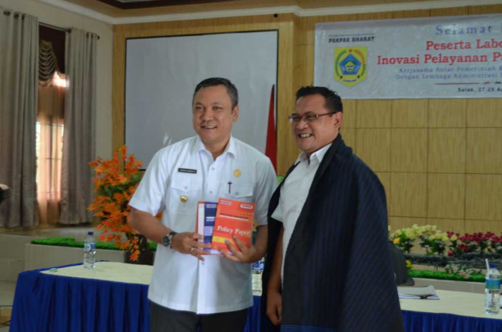 Dari Kegiatan Inovik Bupati Pakpak Bharat Persilahkan SKPD Berinovasi  Untuk Tingkatkan Pelayanan