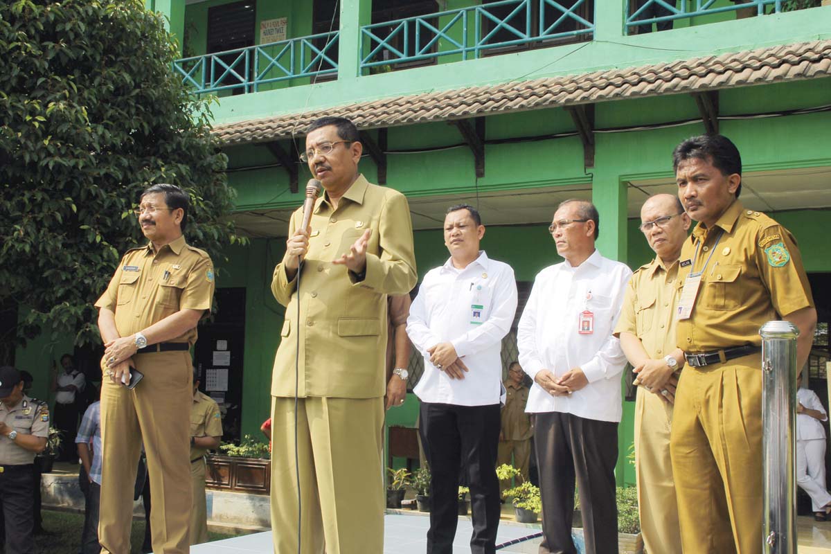 SMPN 1 Pakai CCTV di Ruang Ujian