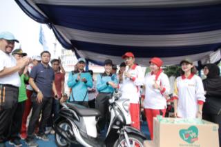 Jalan dan Sepeda Sehat Tutup Rangkaian Peringatan HUT Provinsi ke68, Plt Gubsu : Pererat Silahutahmi, Jaga Kekompakkan