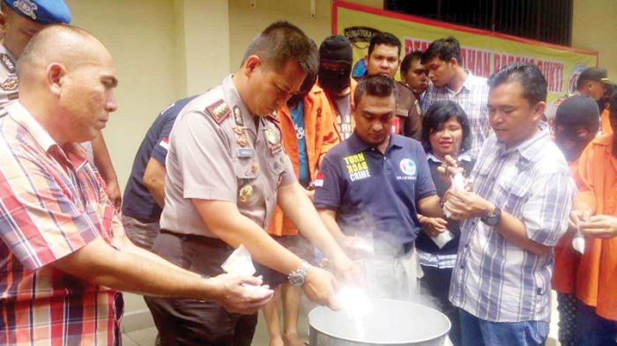 Perkampungan Narkoba di Medan akan Diratakan Sebelum Ramadhan