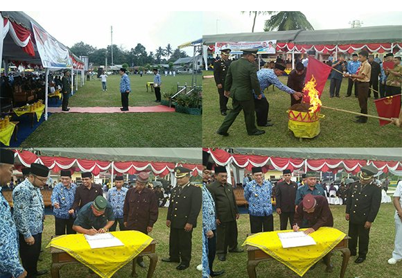 DANRAMIL 03 LIMA PULUH HADIRI PERINGATAN HARKITNAS DI KAB. BATUBARA