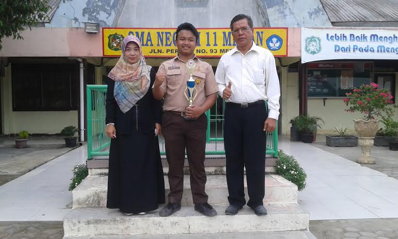 Siswa SMAN 11 Medan Terus Ukir Prestasi