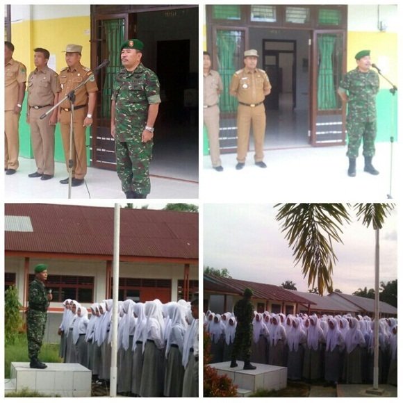 TUMBUHKAN WAWASAN KEBANGSAAN, BABINSA JADI IRUP DI SMAN 1 LABUHAN BILIK