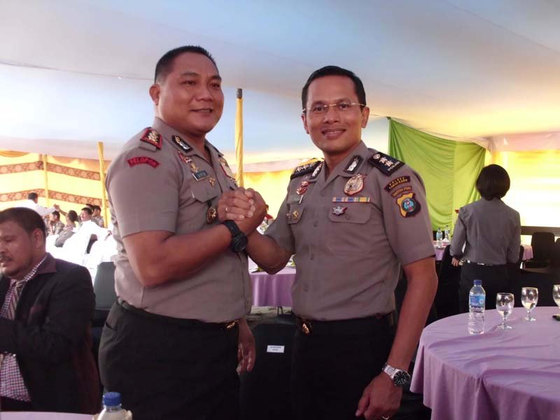 Pisah Sambut Kapolres Karo Diwarnai Rasa Haru