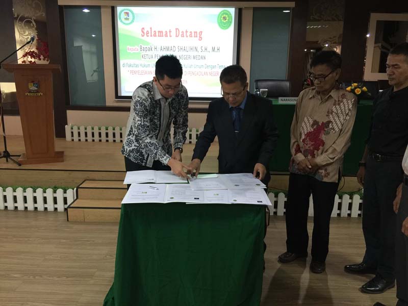 Ketua PN Medan  Kuliah Umum di UNPRI