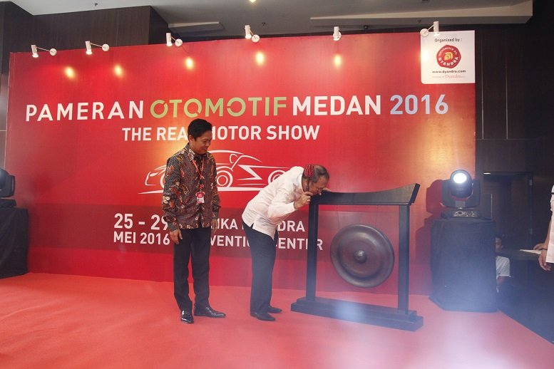Pameran Otomotif Medan Resmi Dibuka,  Medan Harus Jadi Barometer Industri Otomotif