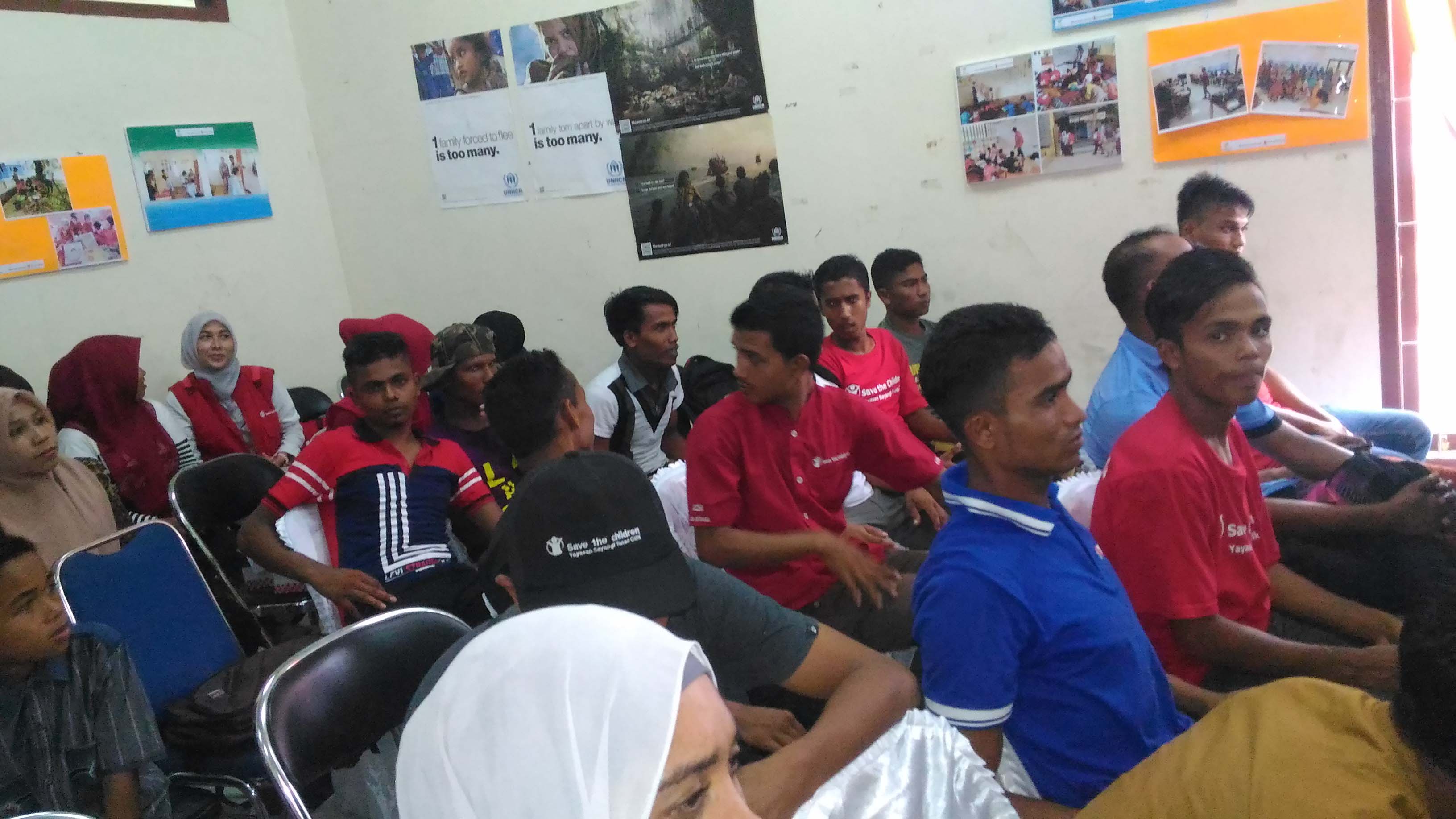 Peringatan Setahun Pengungsi Rohingya di Aceh