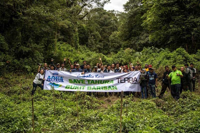 Jurnalis Karo Canangkan Save Tahura Bukit Barisan