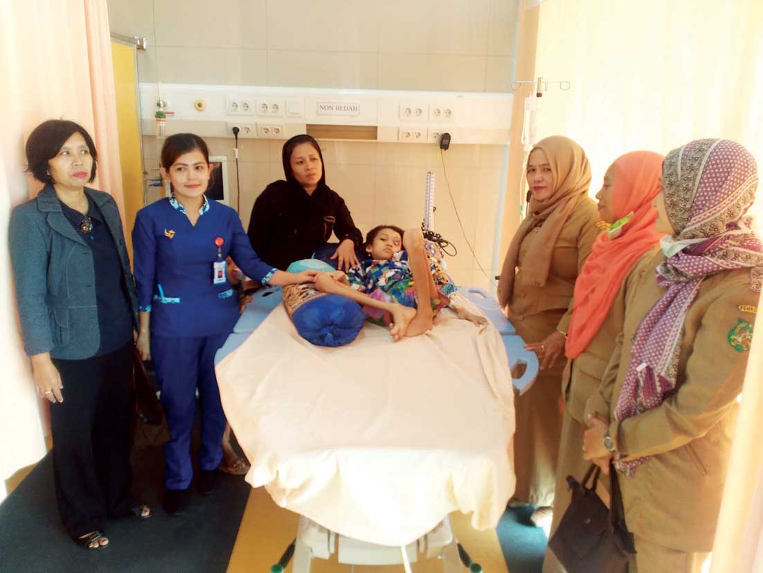 Della Akhirnya Dirawat Di RS Royal Prima