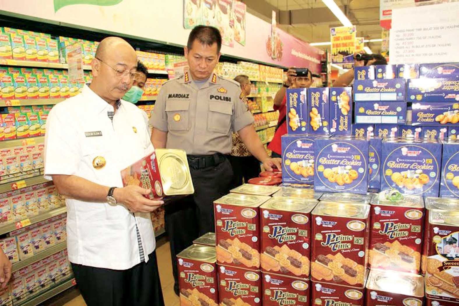 Wali Kota Sidak Makanan Kadaluarsa