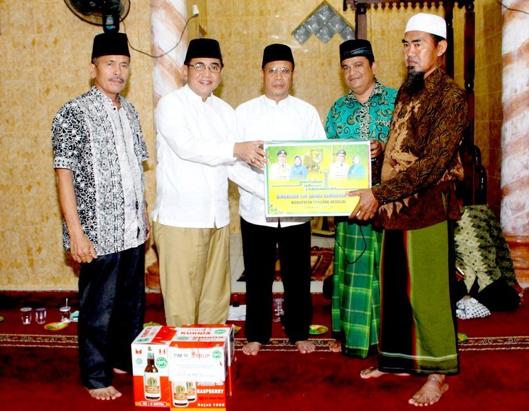 Pemkab Sergai Lepas Tim Safari Ramadhan, Sekdakab Awali Kunjungan Ke Mesjid Al-Huda