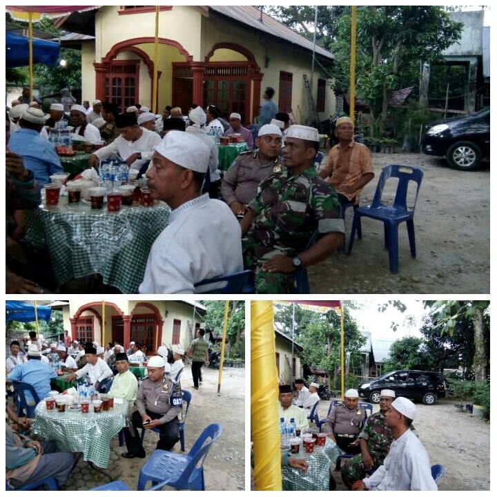 Babinsa Negri Lama Hadiri Acara Safari Ramadhan