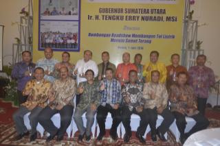 Temu Ramah dengan Jajaran PLN  * Gubernur Sumut Instruksikan Kdh Dukung Program Tol Listrik Untuk Sumatera Terang