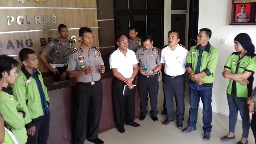 Berhasil Ungkap Kasus Pembunuhan  Polres Sergai Dapat Ucapan Terima Kasih dari Pengurus SBSI 1992