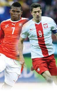 Swiss vs Polandia  Kecepatan Tinggi