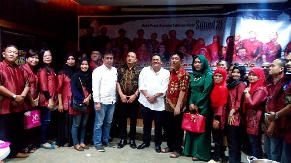Jalin Silaturrahmi, Harian Sumut24 Gelar Buka Puasa Bersama
