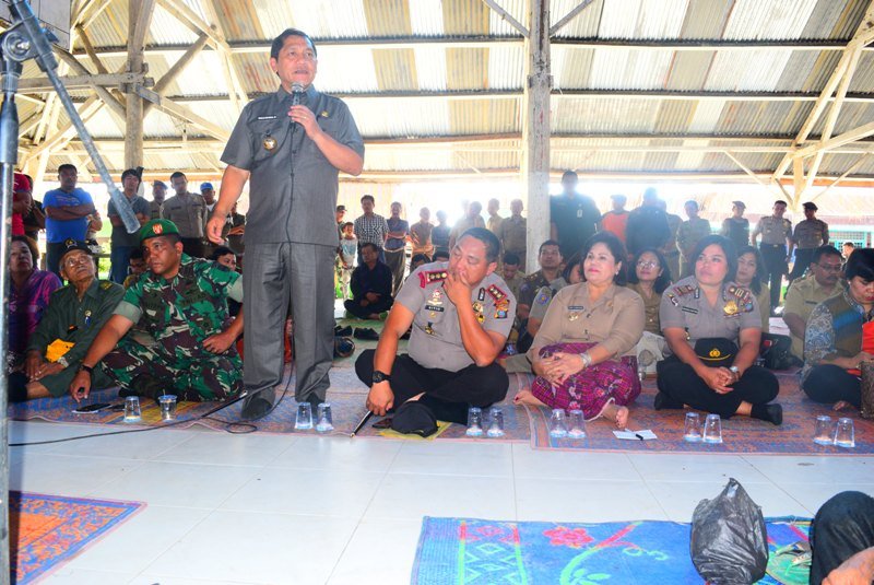 BPBD Karo Gagal Relokasi 1683 KK Korban Erupsi Sinabung